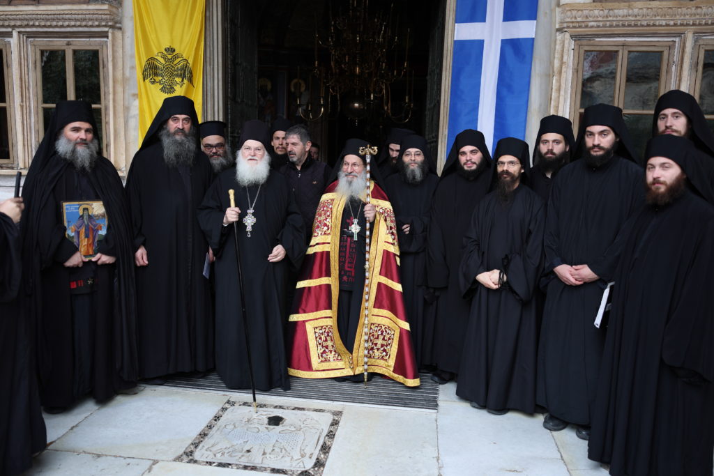 Η πανήγυρη του Αγίου Ευδοκίμου στην Ι.Μ.Μ. Βατοπαιδίου (ΦΩΤΟ)