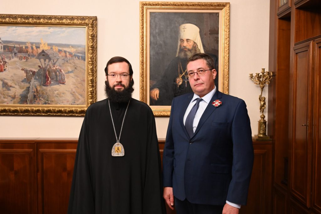 Ο Βολοκολάμσκ Αντώνιος τίμησε τον Ρώσο διπλωμάτη Ρ.Α. Ρομάνοφ