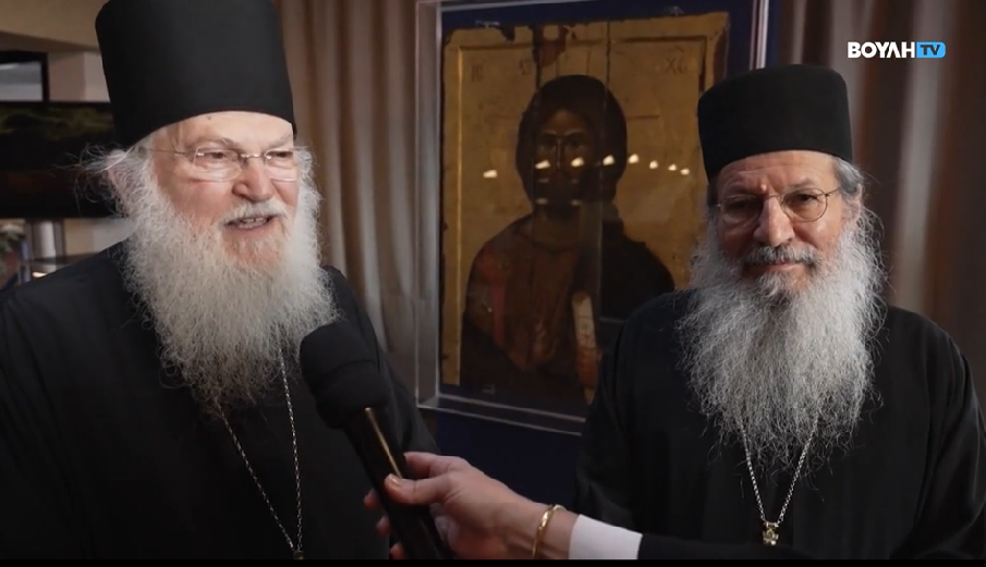 Οι Καθηγούμενοι της Ι.Μ.Μ. Βατοπαιδίου και της Ι.Μ. Σίμωνος Πέτρας μιλούν στο κανάλι της Βουλής