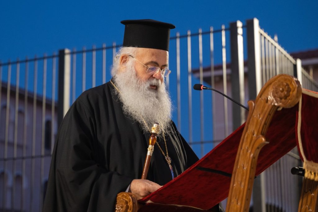 Χαιρετισμός του Αρχιεπισκόπου Γεωργίου στην εκδήλωση “Κύπρος: Φάρος Πίστης και Ελευθερίας. Τιμώντας τους ήρωες της Μεσαορίας”