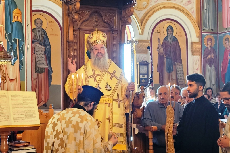 Κυριακή πάντων των εν Κύπρω Αγίων στη Μητρόπολη Λεμεσού