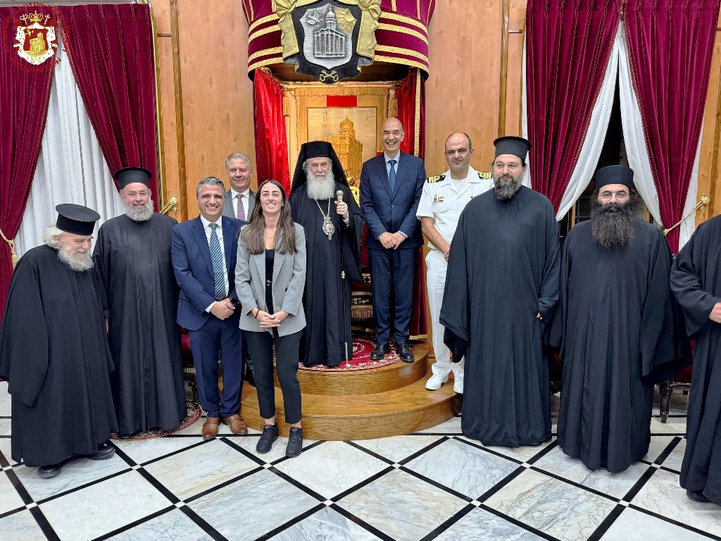 Visit of the Minister of Transport, Communications and Works Mr Alexios Vafeiadis to the Patriarchate
