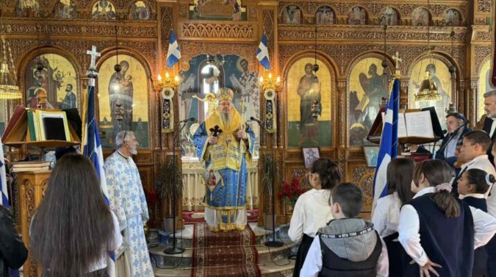 Η εορτή της Αγίας Σκέπης και η Δοξολογία για την 28η Οκτωβρίου στην Κοιλάδα (ΗΧΗΤΙΚΟ)