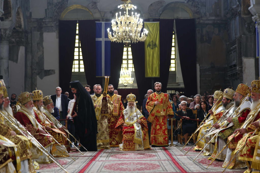 Πολυαρχιερατική Θεία Λειτουργία για τον Πολιούχο της Θεσσαλονίκης, Άγιο Δημήτριο (ΦΩΤΟ)
