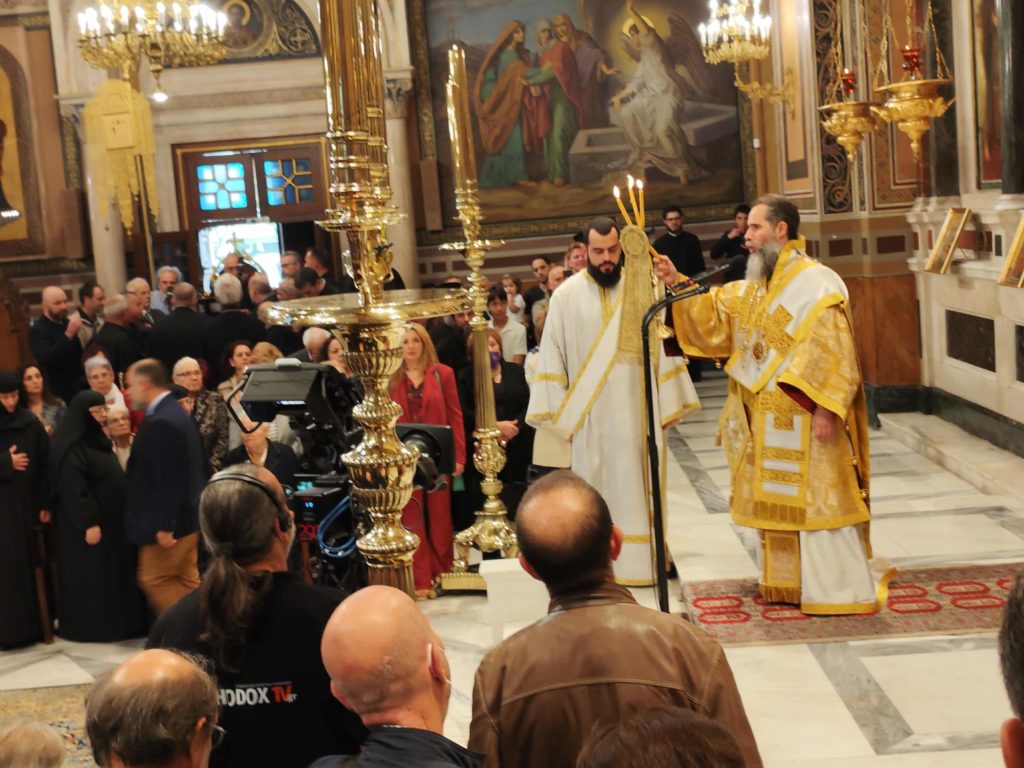 Συγκίνηση και ηθική έξαρση, για την ενθρόνιση του Πρωτοσυγκέλλου της Αρχιεπισκοπής Αθηνών Βαρνάβα Θεοχάρη, ως Επισκόπου Χριστουπόλεως