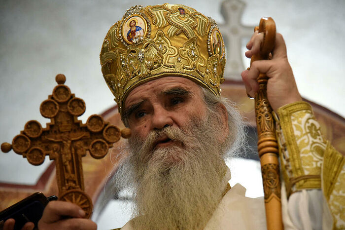 Montenegro awards highest state honor to Metropolitan Amfilohije five years after his repose
