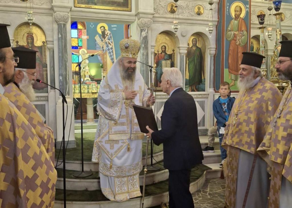 Ο Μητροπολίτης Φλωρίνης Ειρηναίος στη Νέα Ιωνία