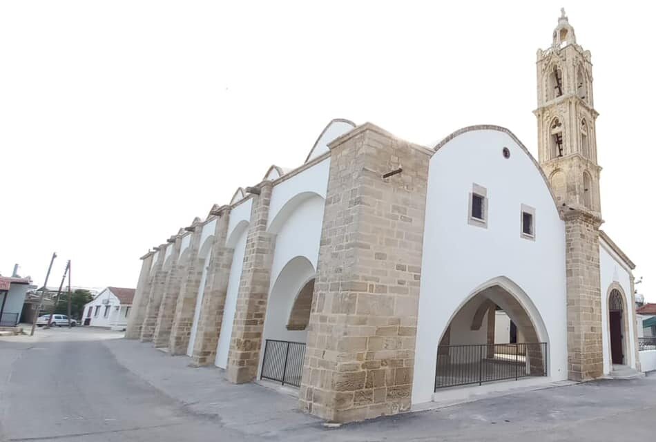 Θεία Λειτουργία στον Ιερό Ναό Αγίου Γεωργίου Πραστειού στην κατεχόμενη Αμμόχωστο το Σάββατο