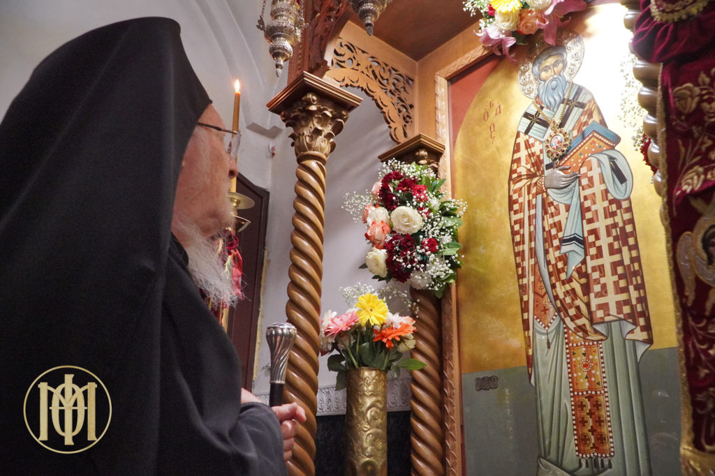 Προσκύνημα του Οικουμενικού Πατριάρχη στον Ι.Ν Αγίου Φωτίου του Μεγάλου στη Θεσσαλονίκη