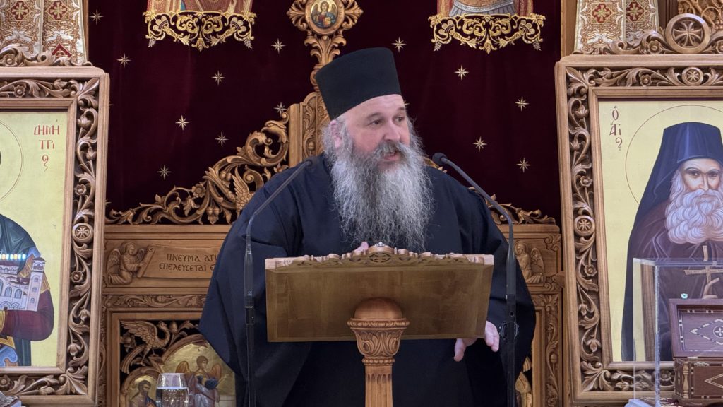 «Δημήτρια 2025» – 6η μέρα: «Η θεραπεία των Αγίων» – Ομιλία με τον Γέροντα Χρυσόστομο