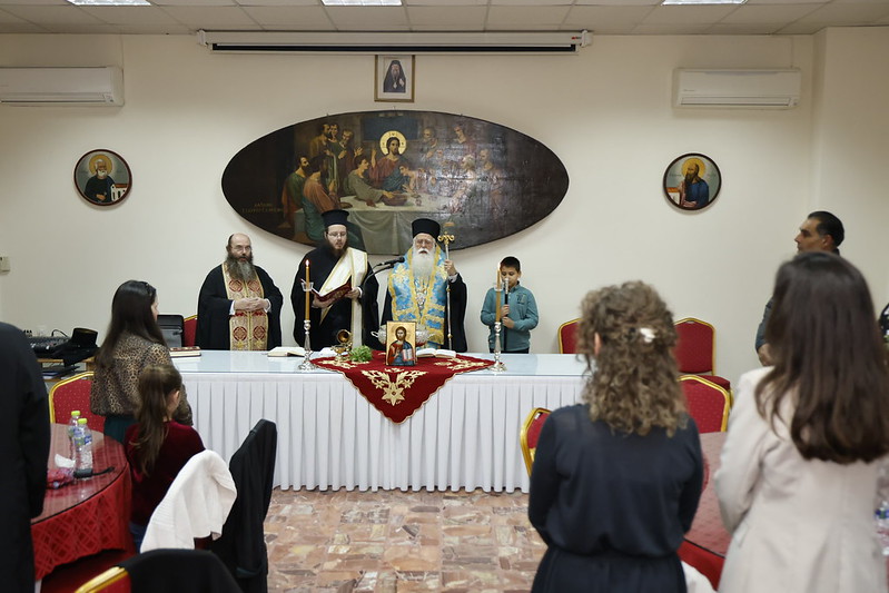 Αγιασμός έναρξης μαθημάτων Σχολής Αγιογραφίας «Διά χειρός»