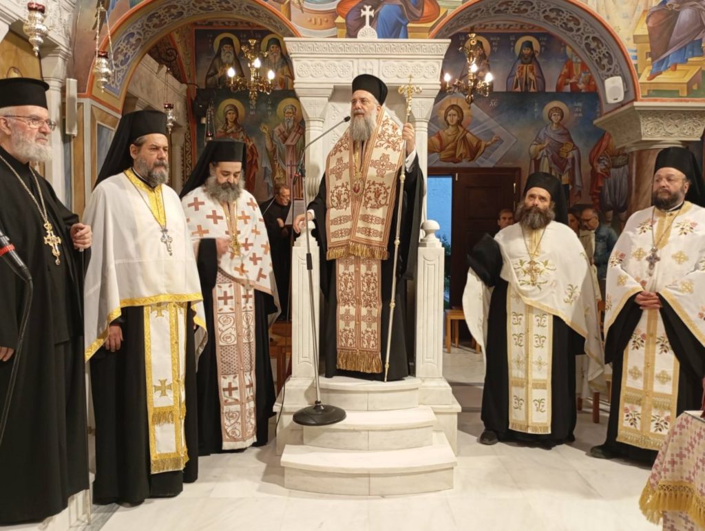 Με λαμπρότητα τελέστηκε η πρώτη Πανήγυρις Συνάξεως της Ιεράς Εικόνος της Παναγίας Παντανάσσης στα Τρίκαλα