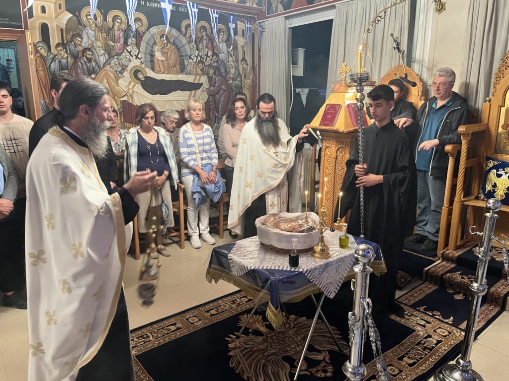 «Δημήτρια 2025»: Μέγας Πανηγυρικός Εσπερινός στο Παρεκκλήσιο της Αγίας Σκέπης στον Άγιο Δημήτριο Αττικής