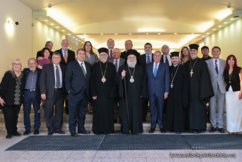 Αντιπροσωπεία της Ι.Μ. Νέας Υόρκης και Βορείου Αμερικής στον Πατριάρχη Αντιοχείας