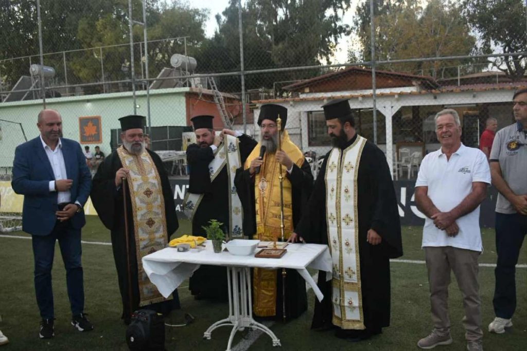 Παρουσία του Μητροπολίτου Ρεθύμνης τελέστηκε ο Αγιασμός του Άρη Ρεθύμνου