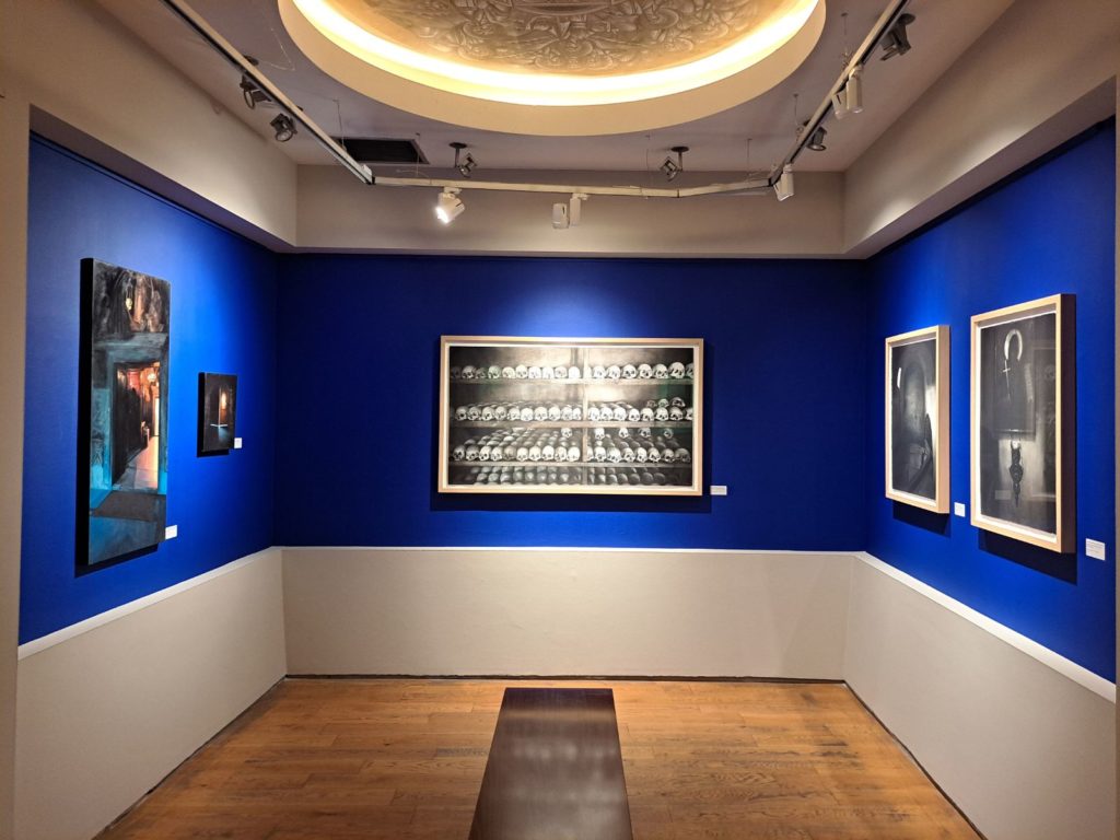 Ξενάγηση από τον καλλιτέχνη Γιώργο Ταξίδη στην έκθεσή του “Άγιον Όρος, Τόπος σιωπής”