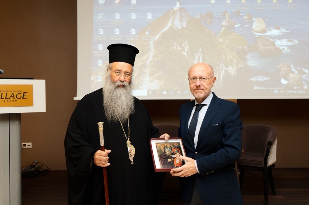 Ο Μητροπολίτης Κίτρους τίμησε τον Υφυπουργό Υγείας Δημήτρη Βαρτζόπουλο