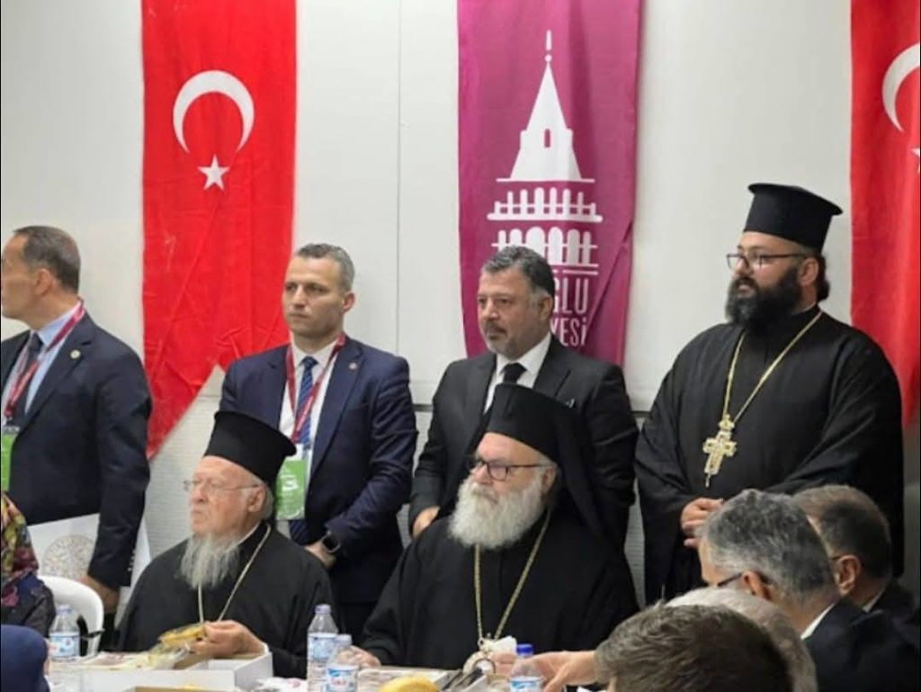 تهنئة من البطريرك المسكوني للأسقف الجديد لبطريركية أنطاكية