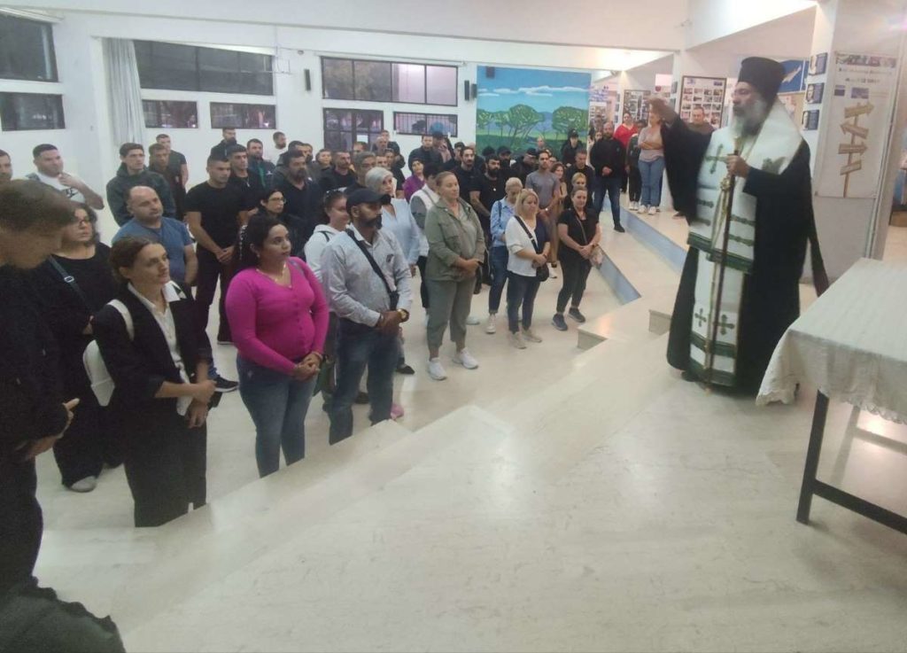 Αγιασμός σε Σχολείο Δεύτερης Ευκαιρίας από τον Ρεθύμνης Πρόδρομο