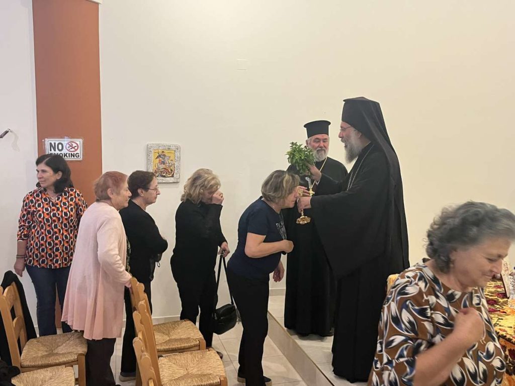 Αγιασμό για την έναρξη του Κύκλου Μελέτης Αγίας Γραφής της Ενορίας Περάματος τέλεσε ο Μητροπολίτης Ρεθύμνης