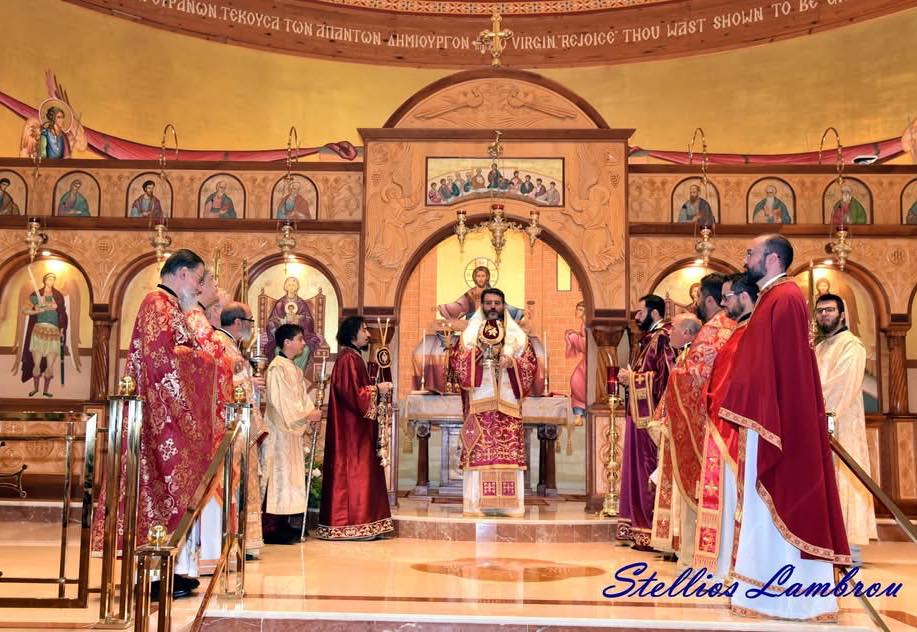 Εορτή Αγίου Ευαγγελιστή Λουκά στη Μητρόπολη Νέας Ιερσέης