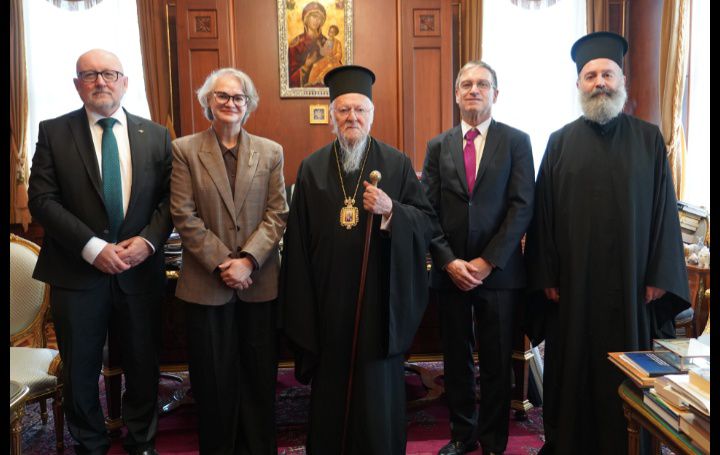 ‎البطريرك المسكوني يستقبل سفيرة أستراليا في انقرة