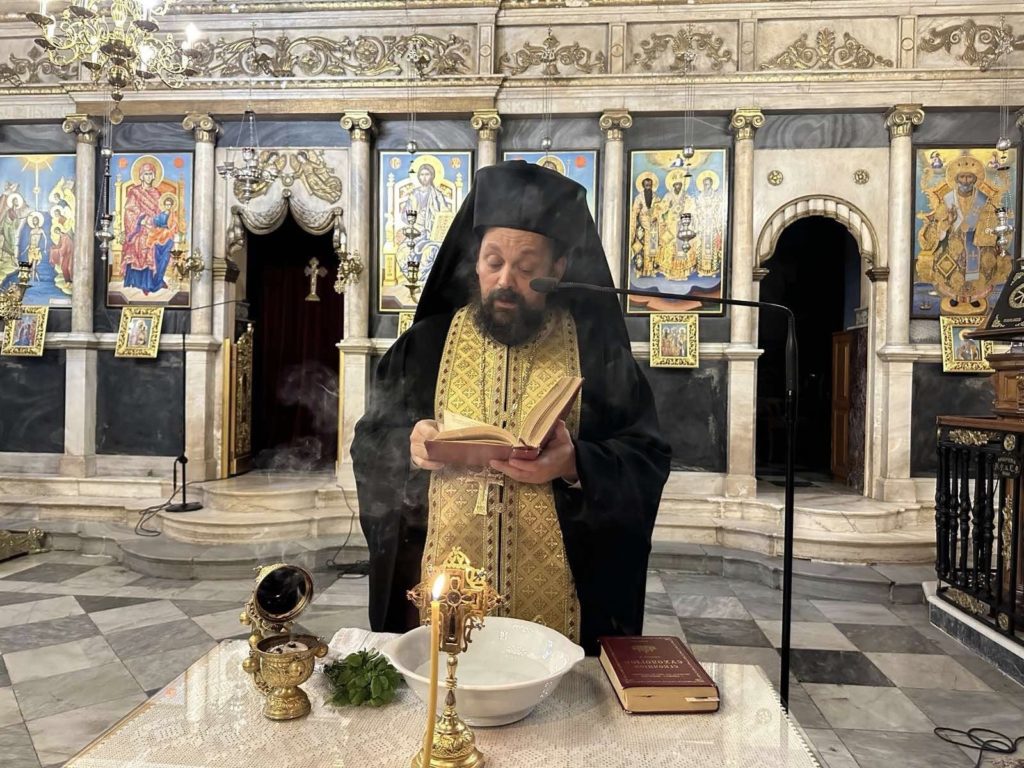 Αγιασμός επί τη ενάρξει των μαθημάτων της Σχολής Βυζαντινής μουσικής στον Ι. Μητροπολιτικό Ναό Τιμίου Προδρόμου Κρανιδίου