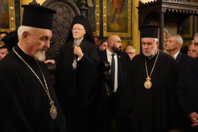 عظة البطريرك المسكوني في كنيسة ألقديس ديمتريوس بسفارة اليونان في