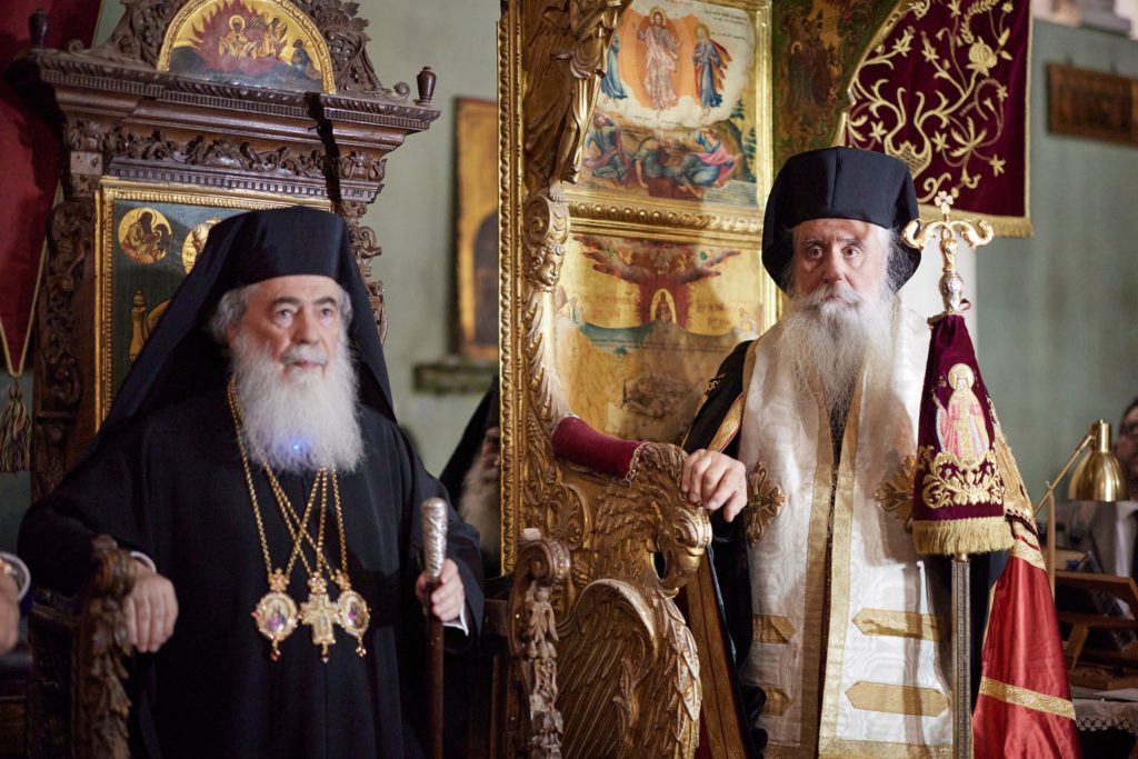 Η Ενθρόνιση του Αρχιεπισκόπου Σινά Συμεών (ΒΙΝΤΕΟ – ΦΩΤΟ)