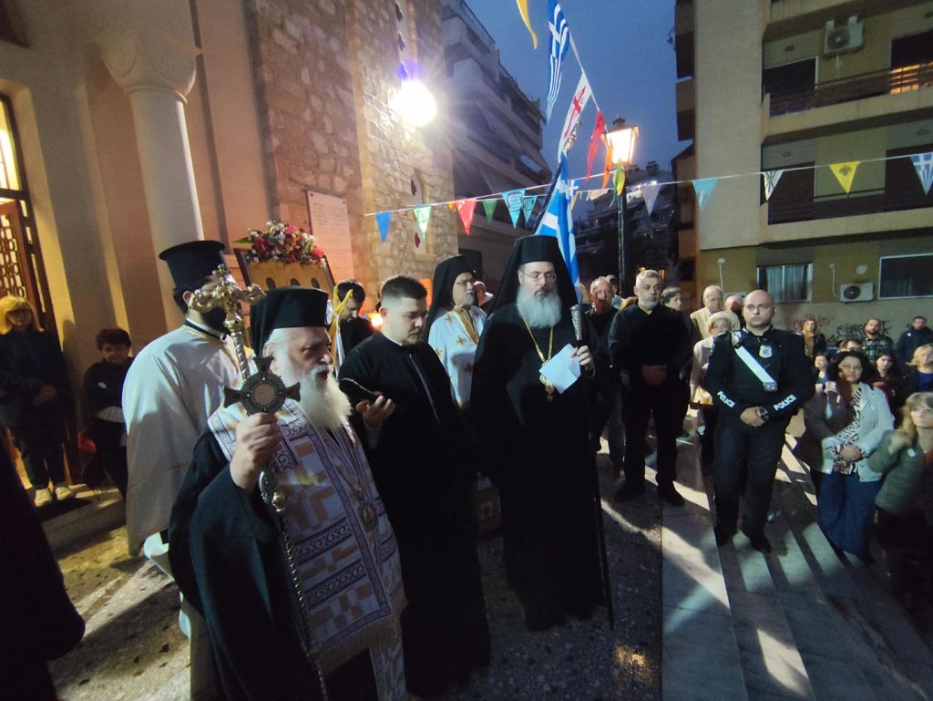 Άφατη κατάνυξη για τον εορτασμό του Αγίου Αρτεμίου, Προστάτη της Ελληνικής Αστυνομίας, στον ομώνυμο ναό του Παγκρατίου