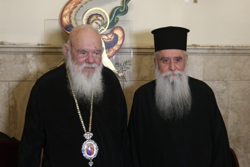 Με τον Αρχιεπίσκοπο Σινά Συμεών θα συναντηθεί ο Αρχιεπίσκοπος Ιερώνυμος την Πέμπτη