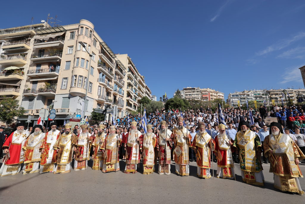 Λιτάνευση του Αγίου Δημητρίου και της Παναγίας Φανερωμένης “Βαθυρρύακος” στη Θεσσαλονίκη (ΦΩΤΟ)