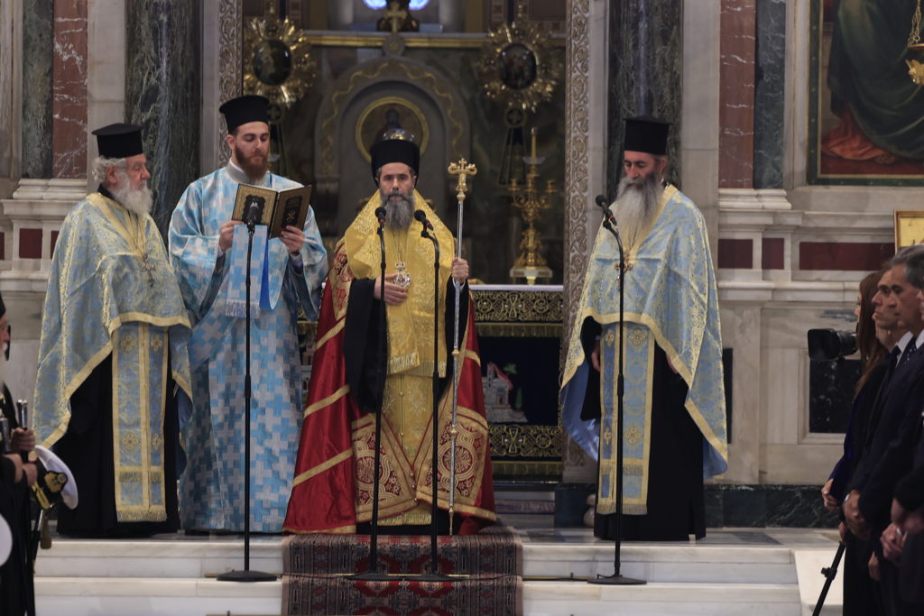 Δοξολογία για την 28η Οκτωβρίου στη Μητρόπολη Αθηνών (ΦΩΤΟ)