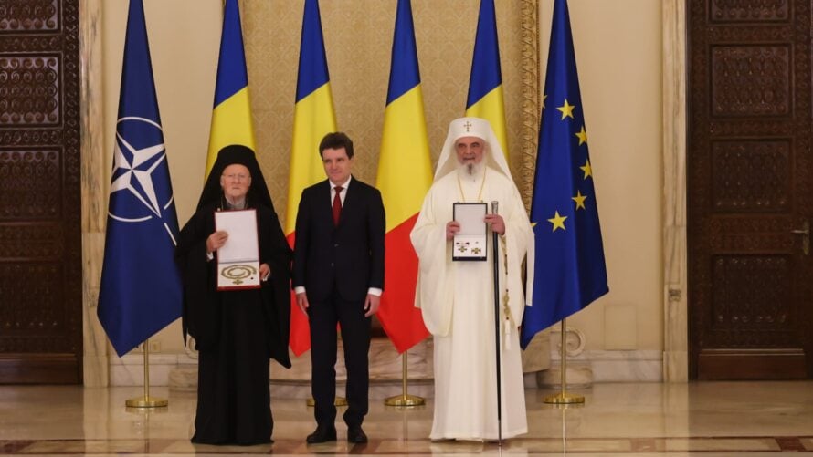 President Nicușor Dan awards Romania’s highest orders to Ecumenical Patriarch and Romanian Patriarchate