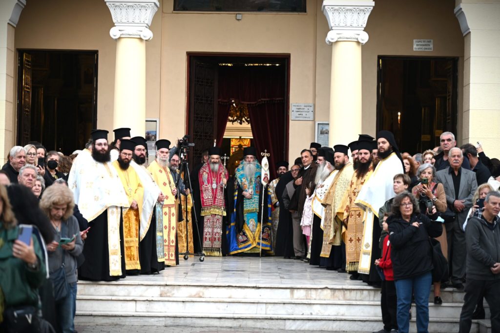 Υποδοχή της Ιεράς Εικόνας της Παναγίας της Σπηλιανής από τη Νίσυρο στον Ιερό Μητροπολιτικό Ναό Αγίου Δημητρίου Νέου Φαλήρου