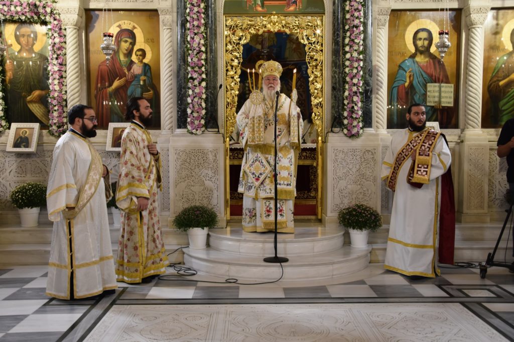 Ο Κερκύρας Νεκτάριος προσκυνητής στον Άγιο Ιωάννη τον Ρώσο