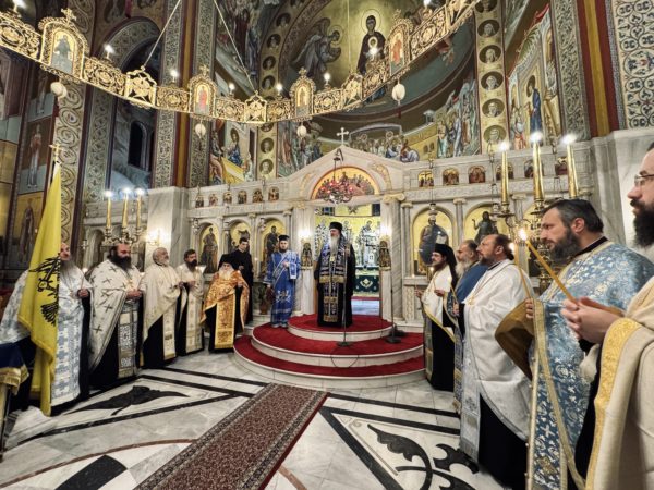 Ο εορτασμός της Αγίας Σκέπης και της 28ης Οκτωβρίου στη Μητρόπολη Καλαμαριάς