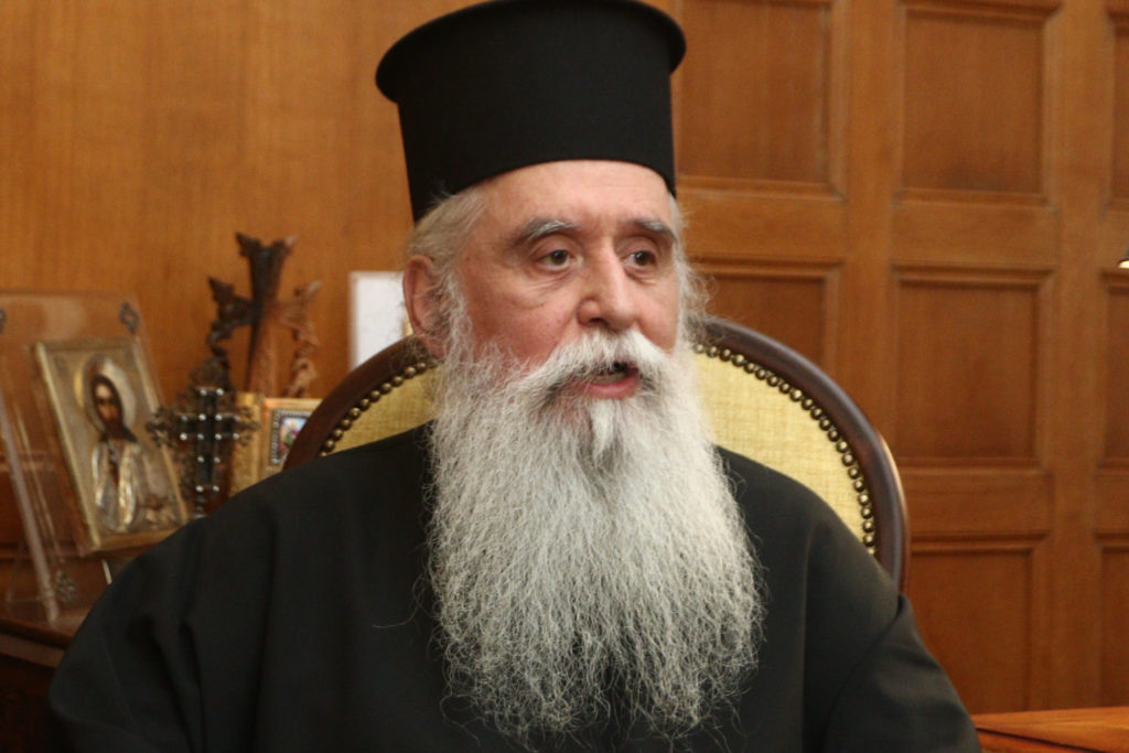 Η συνέντευξη του εψηφισμένου Αρχιεπισκόπου Σινά Συμεών στη Μαρία Γιαχνάκη