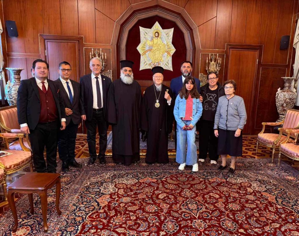 Επίσκεψη Σωματείου Ιεροψαλτών Τρικάλων στον Οικουμενικό Πατριάρχη