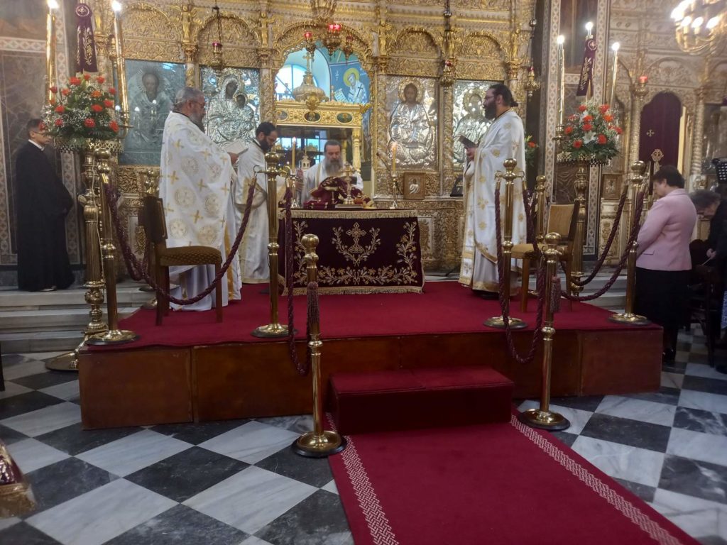 Ο εορτασμός της μνήμης του Αγίου Ιακώβου του Αδελφοθέου στην Μητρόπολη Χίου