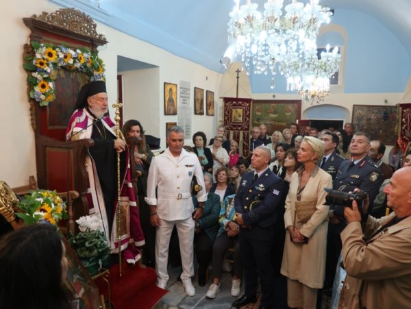 Πλήθος Μυκονίων τίμησε την ιερά μνήμη του Οσίου Γερασίμου