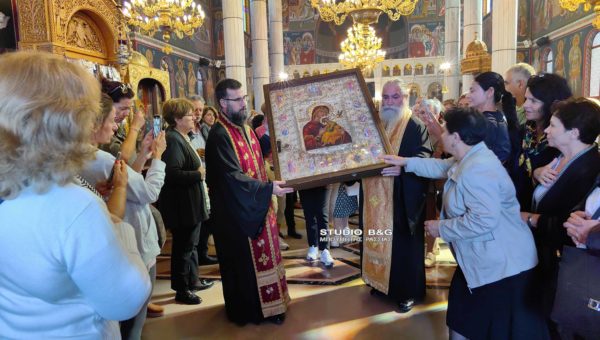 Αναχώρησε η Θαυματουργή Εικόνα της Παναγίας «Φοβερά Προστασία», από το Ναύπλιο για το Άγιο Όρος (ΦΩΤΟ & ΒΙΝΤΕΟ)