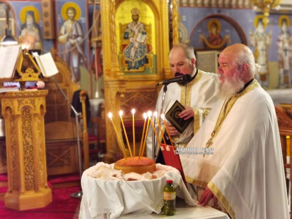 Εσπερινός για την εορτή των Αγίων της Κίου της Μικράς Ασίας στην Αργολίδα