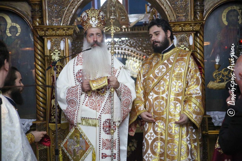 Χειροτονία νέου Διακόνου στον Άγιο Γεώργιο Τυμφρηστού