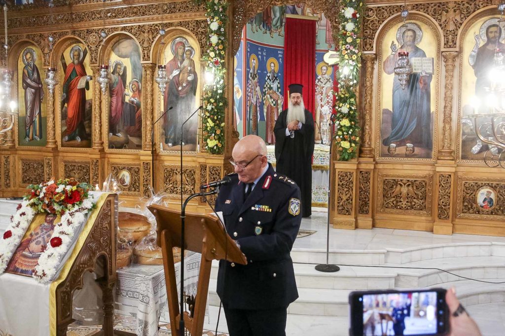 Η εορτή της Αστυνομίας στην Λαμία στο πλαίσιο της 5ης Παμφθιωτικής Λιτανείας