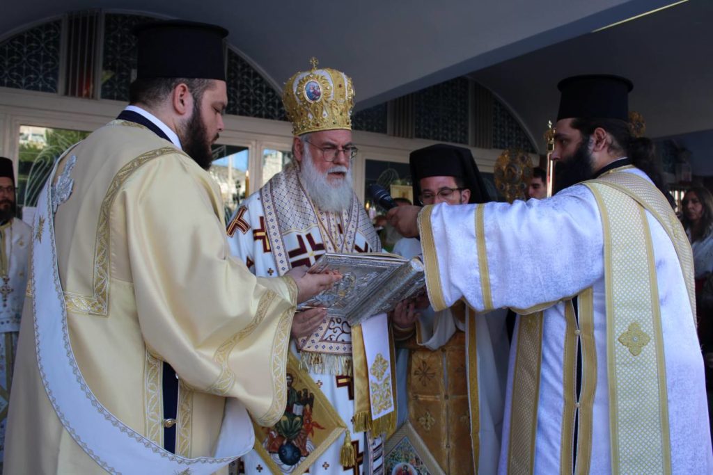 Τελετή εγκαινίων στον Άγιο Νικόλαο Καματερού