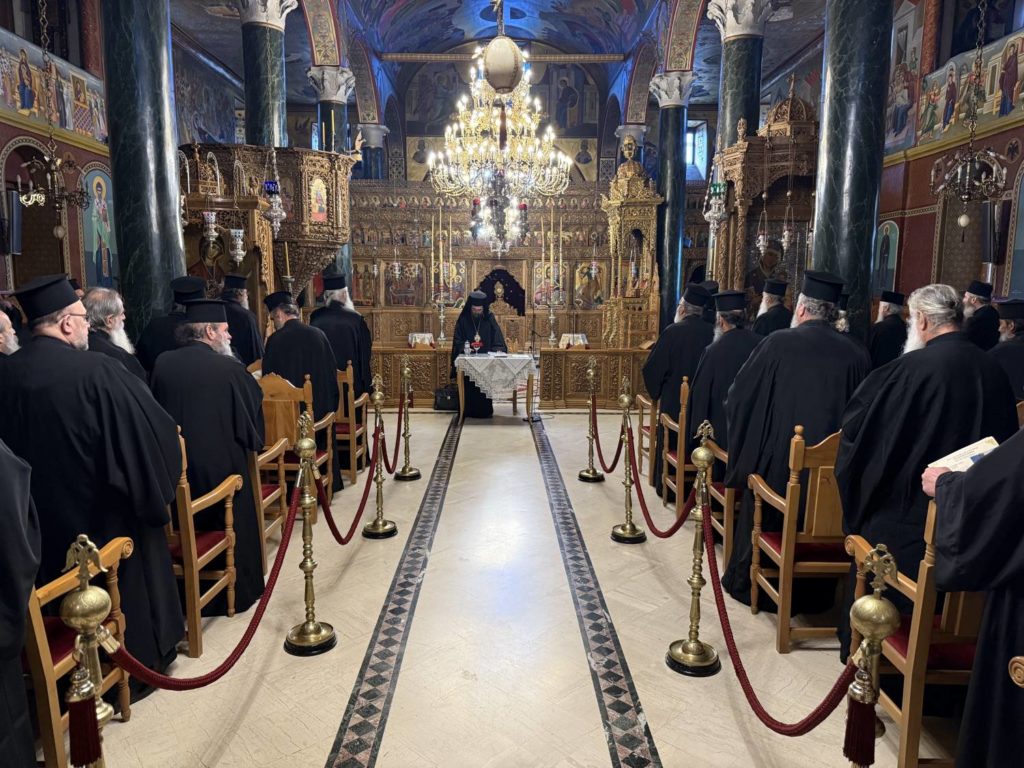 Ιερατική Σύναξη στην Ιερά Μητρόπολη Καστορίας