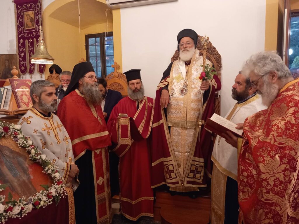 Πανηγυρικός Εσπερινός της Αγίας Πελαγίας στα Καρουζανά Πεδιάδος