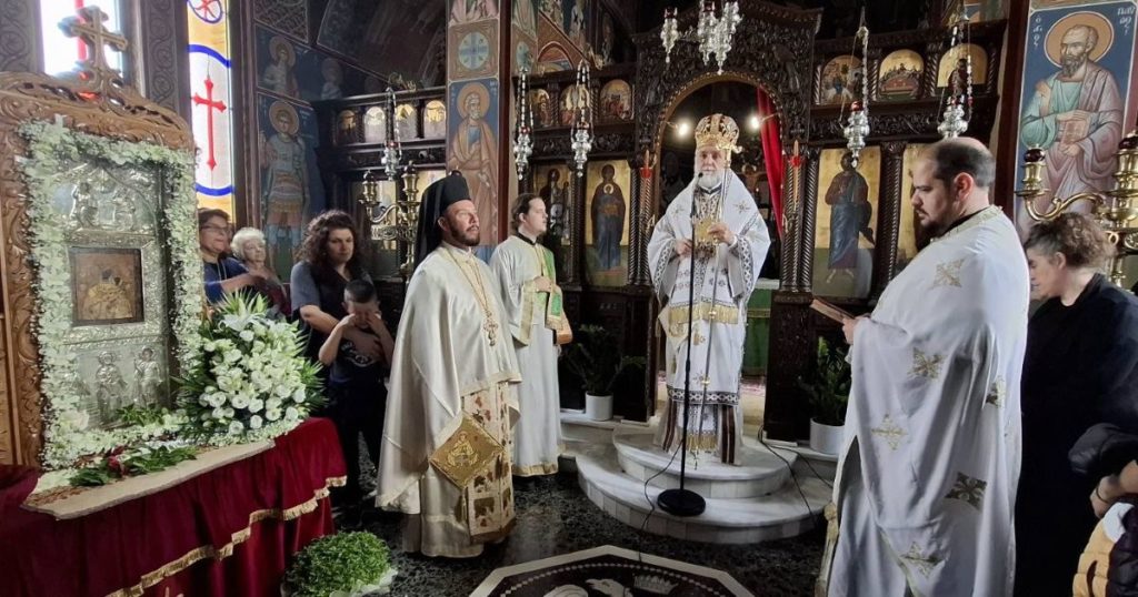 Πανηγύρισε το Ιερό Ησυχαστήριο Παναγίας Γοργοεπηκόου Ψαχνών Ευβοίας