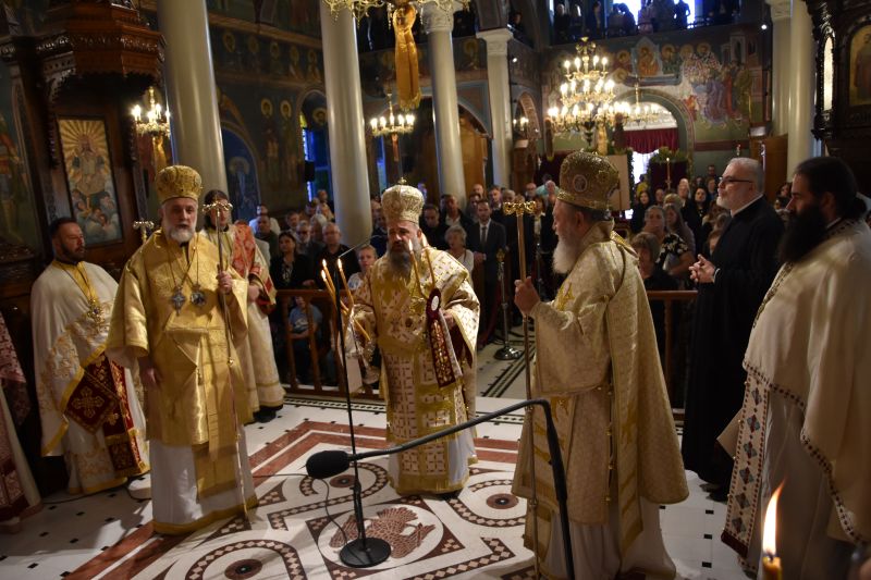 Λαμπρός εορτασμός Ιερού Μητροπολιτικού Ναού Χαλκίδος